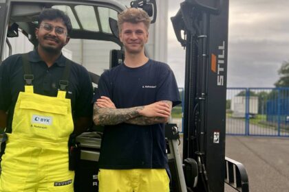 Ausbildung im Kreis Wesel: „Viele denken, im Lager herrscht ein rauer Ton – aber das stimmt nicht“