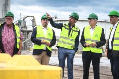 Besuch bei HDB Recycling in Hünxe: Firma will weiter wachsen