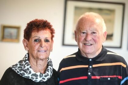 Diamanthochzeit: Sie waren schon als junges Paar in der Zeitung