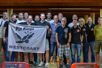 Dinslaken: Die siegreichen Teams der Kegelmeisterschaft