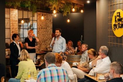 Dinslaken: Eine besondere Mittagspause mit dem Parteichef