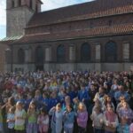 Drohne und Riesenchor in Hünxe: Das steckt hinter der Aktion