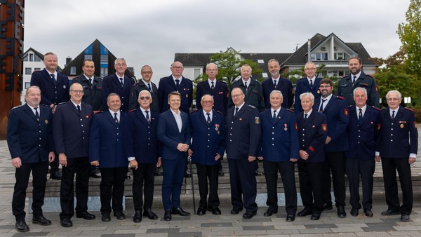 Feuerwehr ehrt Jubilare – das sind die engagierten Mitglieder