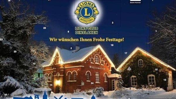 Lions-Adventskalender: Türchen öffnen, gewinnen, Gutes tun