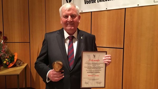 Mit Wilhelm Josten hat Voerde einen Förderer verloren