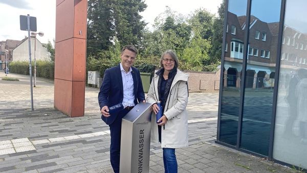 Neue Trinkwasserbrunnen in Voerde - das sind die Standorte