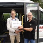 Seit 1999 am Start: Bürgerbus Hünxe begrüßt 80.000 Fahrgast