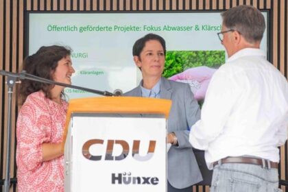 Silke Gorißen in Hünxe: Bürokratie als „Sargnagel“ für Höfe