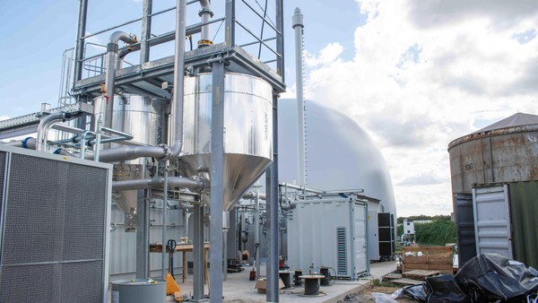 So wird in Hünxe bald aus Gülle und Mist Erdgas hergestellt