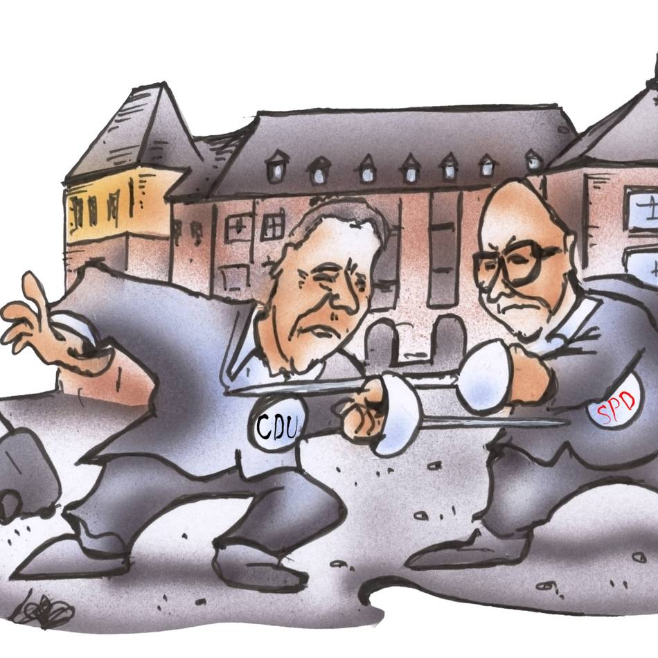 Stichwahl in Dinslaken: Mit Kreuzen statt mit Lanzen