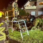 Unfall am Hohlbachweg in Hünxe: Auto landete auf dem Dach