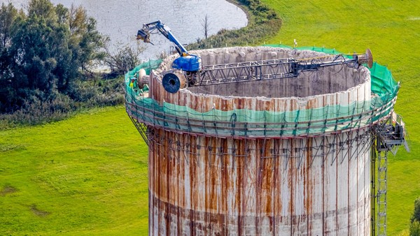 Adé, Kraftwerk Voerde: Die 21 schönsten Bilder vom Rückbau