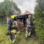 Brandeinsatz in Hünxe: Anwohner verhindern Schlimmeres