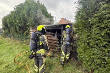 Brandeinsatz in Hünxe: Anwohner verhindern Schlimmeres