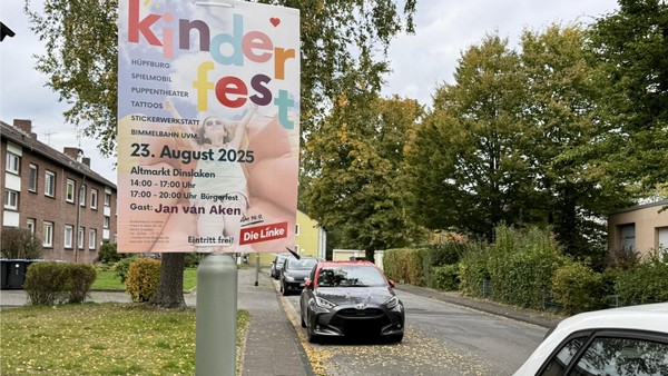 Dinslaken: Ärger über vergessene Wahlplakate - „unverfroren“