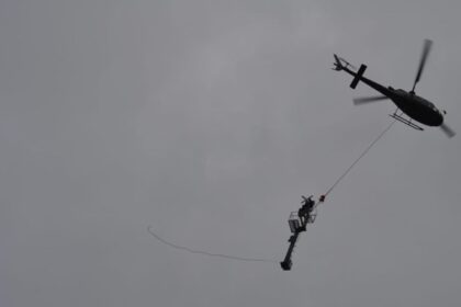 Hubschrauber über Dinslaken, Voerde und Wesel: Das war der Grund