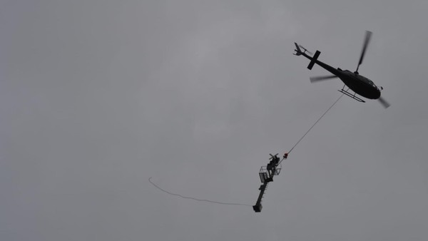 Hubschrauber über Dinslaken, Voerde und Wesel: Das war der Grund