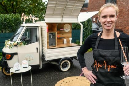 Hünxe: Nadine vermietet ihre Ape für Events – „ist eine Herzenssache“