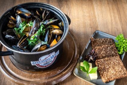 Muscheln essen in Dinslaken, Voerde, Hünxe: Restaurants, Angebote und Preise