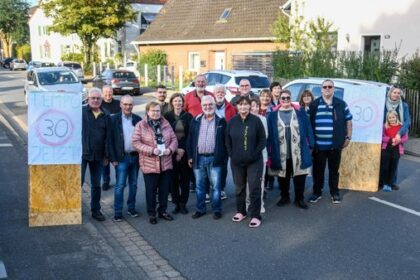 Voerder kämpfen um Tempo 30: „Morgens und abends ist es am schlimmsten“