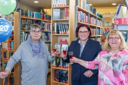 20 Jahre Gemeindebücherei Hünxe: Darum lohnt sich ein Besuch vor Ort