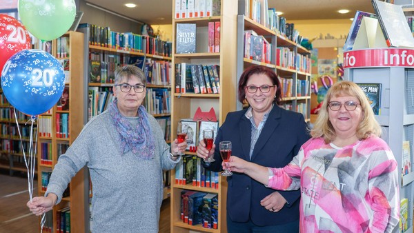 20 Jahre Gemeindebücherei Hünxe: Darum lohnt sich ein Besuch vor Ort