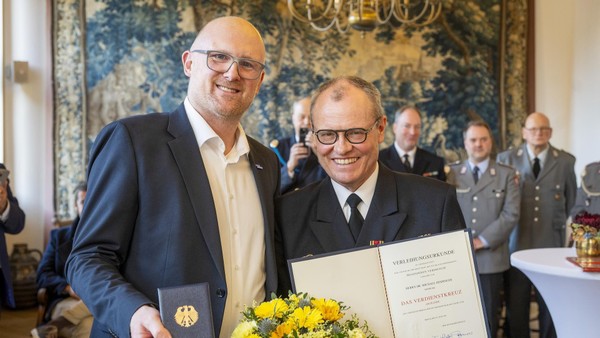 Ein Orden für Michael Heidinger: „Auszeichnung für einen Menschen, der anpackt“