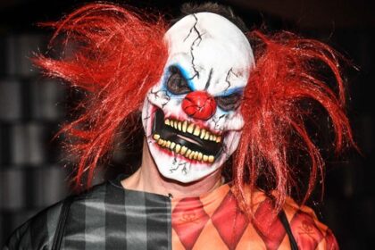 Halloween in Dinslaken: So gruselig war‘s in der Hühnerheide - die besten Fotos