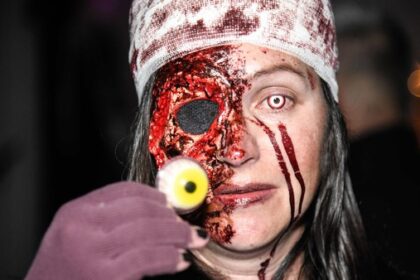 Halloween: Voerde-Spellen wurde zur Geisterbahn - die schönsten Bilder