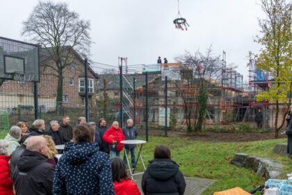 Kita an der Talstraße: Ein besonderer Tag für das Blumenviertel in Dinslaken