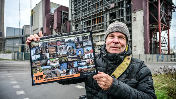 Kraftwerk Voerde: Kalender mit Abriss-Fotos – „grundfalscher Weg hat ein Ende“