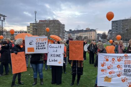 Orange Day in Dinslaken: „Wir tolerieren keine geschlechtsspezifische Gewalt“