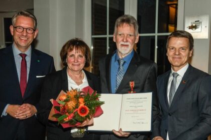 Orden für Voerder Unternehmer: Georg Schneider erhält das Bundesverdienstkreuz