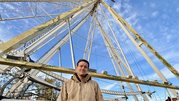Wahrzeichen der Martinikirmes Dinslaken: Die Familie hinter dem Riesenrad