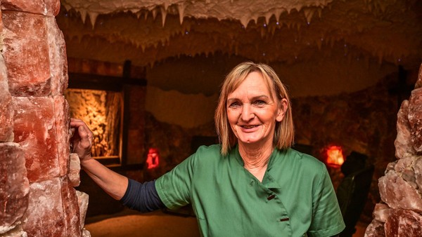 Zu Besuch in der Salzgrotte in Voerde: „Klima wie an der See“