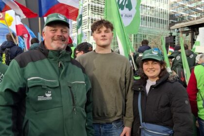 Bauern aus Hünxe bei XXL-Demo in Brüssel: „Zusammenhalt beeindruckend“