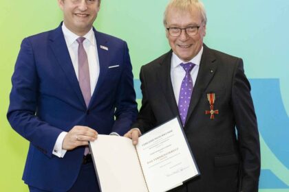 Bundesverdienstkreuz für Burkhard Landers: „Ein wirklich feiner Mensch, dem es immer um die Sache ging“