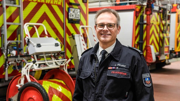 Feuerwehr Hünxe bekommt neuen Leiter: Das ist der neue Mann im Amt