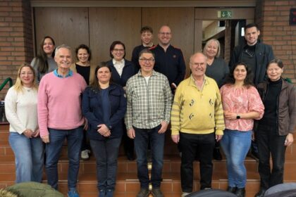 Hünxes neuer Bürgermeister Michael Häsel plauderte aus dem Nähkästchen