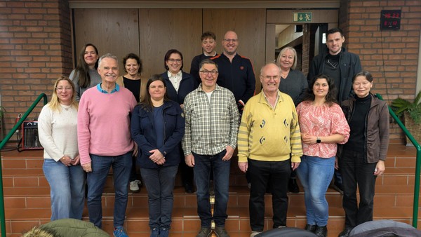 Hünxes neuer Bürgermeister Michael Häsel plauderte aus dem Nähkästchen