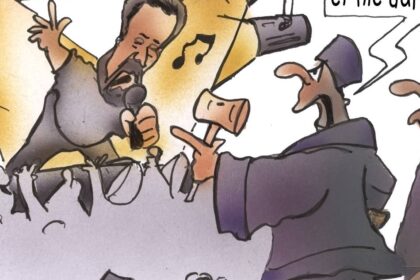 Jahresrückblick in Karikaturen: So war das Jahr 2025 in Dinslaken, Voerde und Hünxe