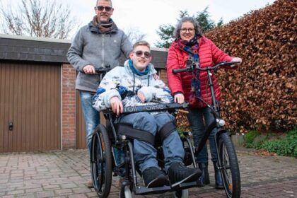 Nach Spendenaktion in Hünxe: Weihnachtsfreude über neues Rad bei Familie Klemp