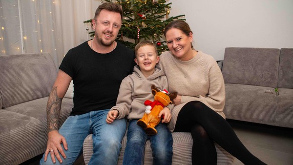 Nach Tecklenburg-Pleite: Voerder Familie feiert erstes Weihnachten im Eigenheim