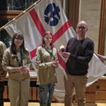 Wichtiges Symbol überreicht – Pfadfinder besuchen den Bürgermeister