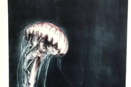 Neue Ausstellung im Museum Voswinckelshof: „…und am Ende des Blau ist Struktur“