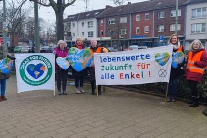 Omas for Future Dinslaken: Rückblick aufs erste Jahr