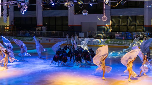 „Energy on Ice“ in Dinslaken: Diese Mitmachaktionen gab es in der Eissporthalle