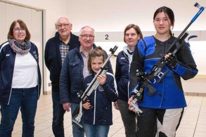 Sportschützen Hünxe: Neues Trainingsgerät für den Schützennachwuchs