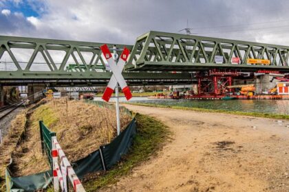 Betuwe-Ausbau in Voerde: Was die Bahn bis zum 17. Mai erreichen möchte