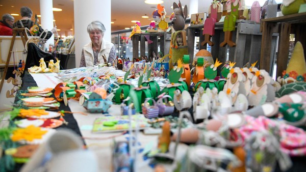 Frühlingsstimmung in Dinslaken: Osterdeko und mehr beim Kunsthandwerkermarkt